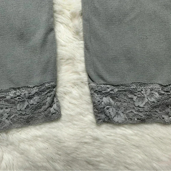 Hertex Lingerie Leggings / Tights Lace  Grey Size Medium - Picture 5 of 16